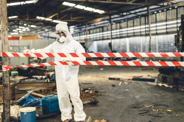 Professional Trauma Scene Cleanup technician working in Brunswick, NE